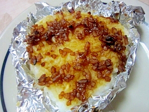 醤油麹で焼きおにぎり