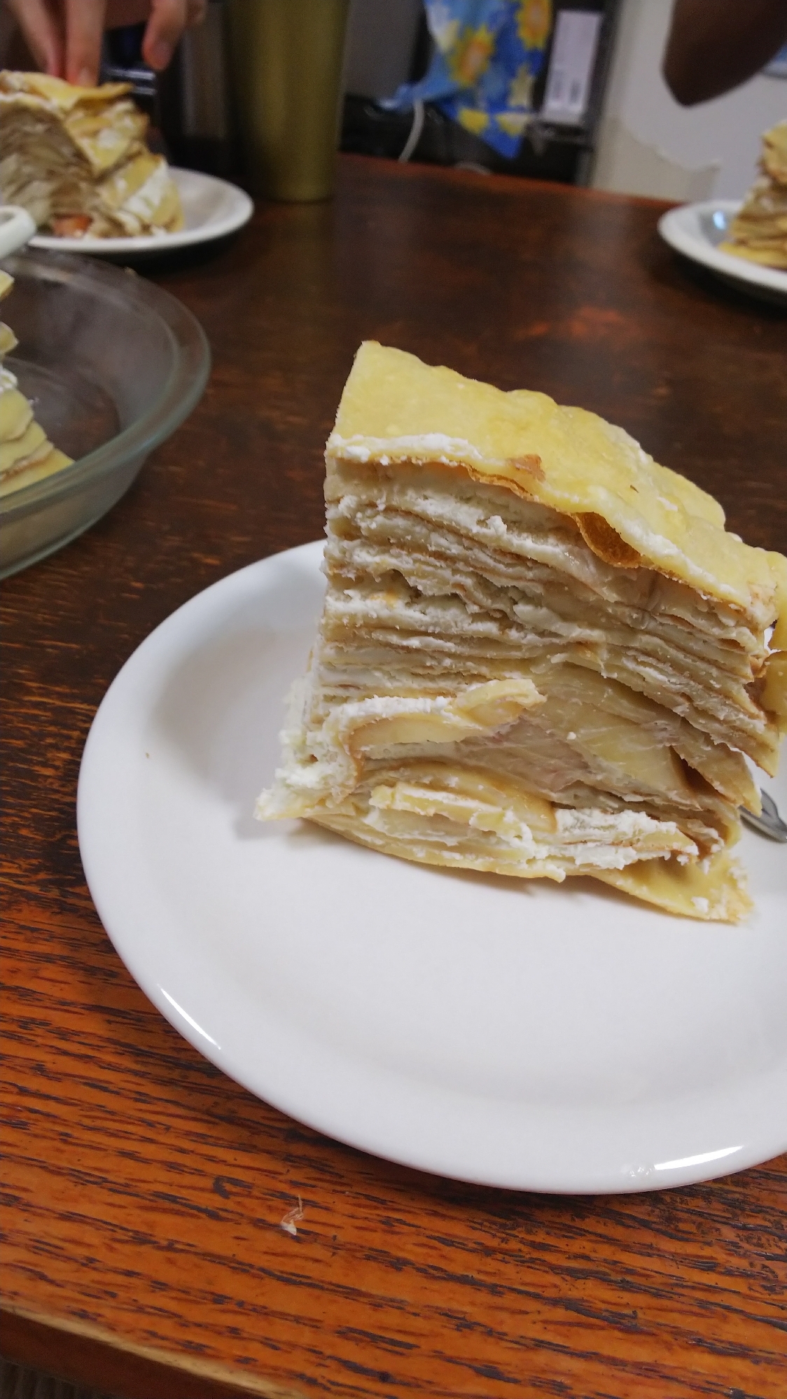 桃とサワークリームのミルクレープ レシピ 作り方 By Uzu Shik 楽天レシピ 桃とサワークリームのミルクレープ レシピ 作り方 By Uzu Shik 楽天レシピ