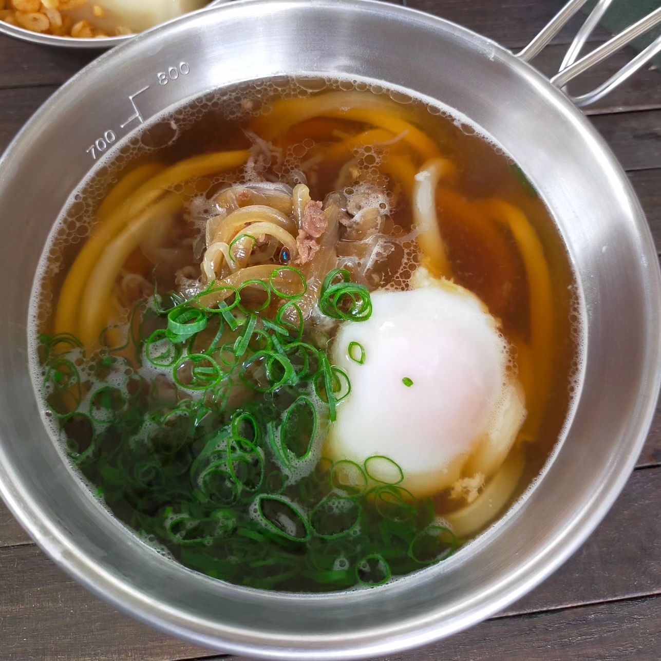 牛丼の具リメイクの簡単肉うどん