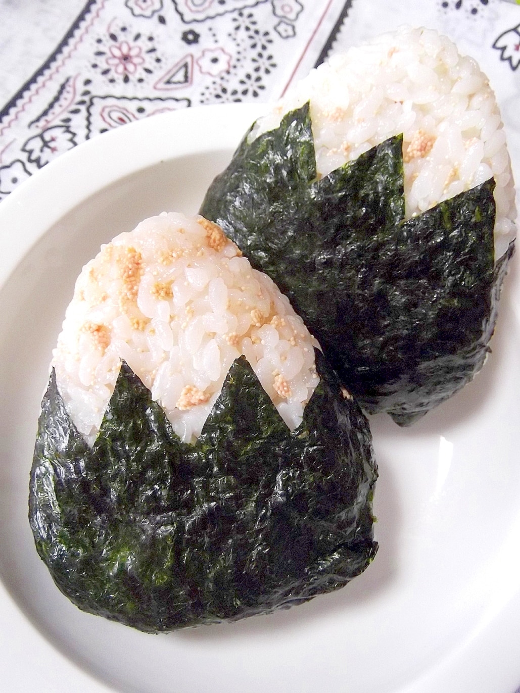 山登り用焼きタラコおにぎり レシピ・作り方 by プティパン - 楽天レシピ