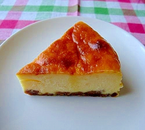 コーヒービスケットのチーズケーキ