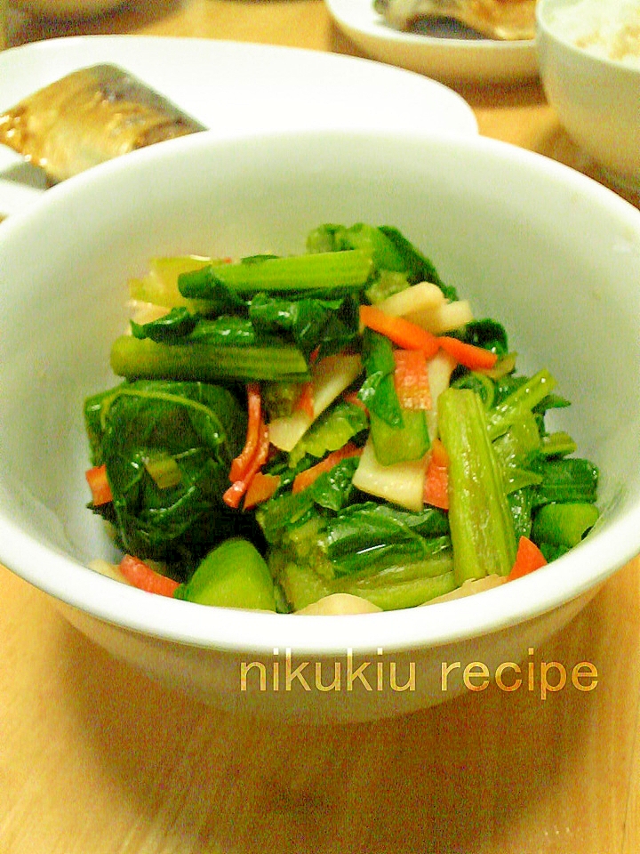 簡単おいしい 野沢菜のおひたし レシピ 作り方 By Nikukiu 楽天レシピ 簡単おいしい 野沢菜のおひたし レシピ 作り方 By Nikukiu 楽天レシピ