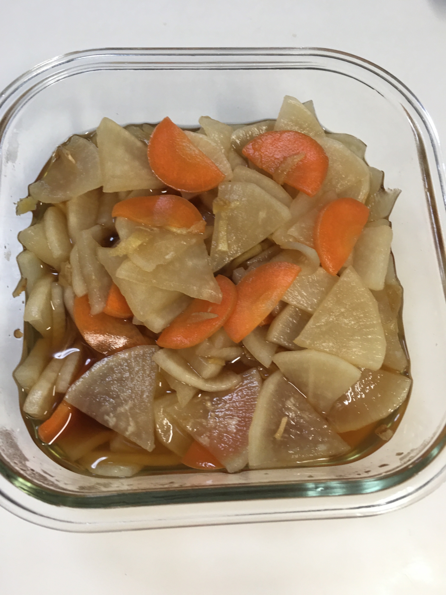 福神漬け風！大根の醤油漬け