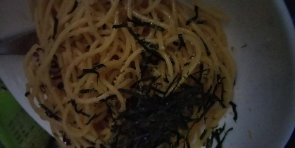 生たらこパスタ