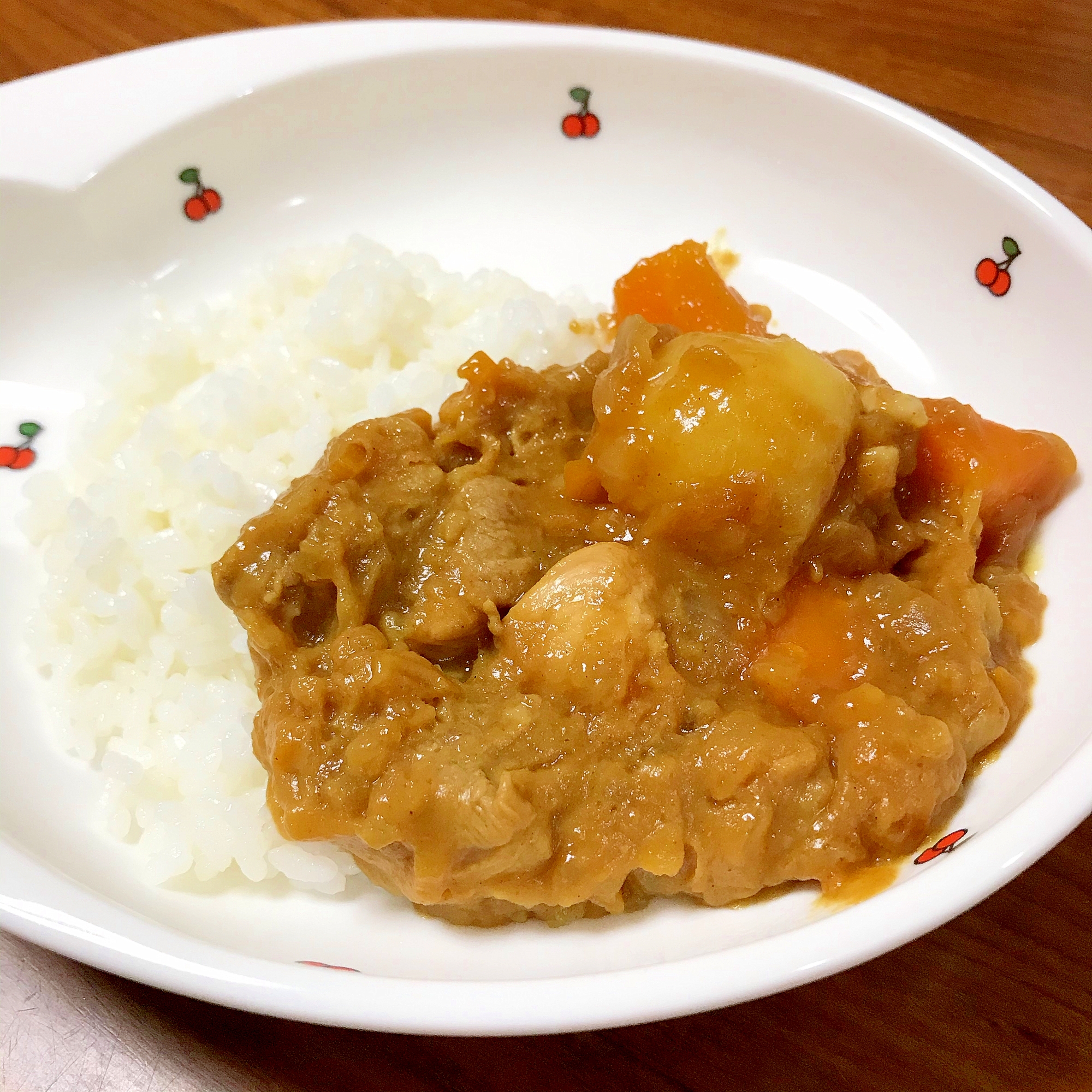 子供向け☆りんご入り甘めのカレーライス