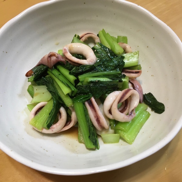 小松菜とイカの中華炒め レシピ 作り方 By Tsu2ya8 楽天レシピ 小松菜とイカの中華炒め レシピ 作り方 By Tsu2ya8 楽天レシピ