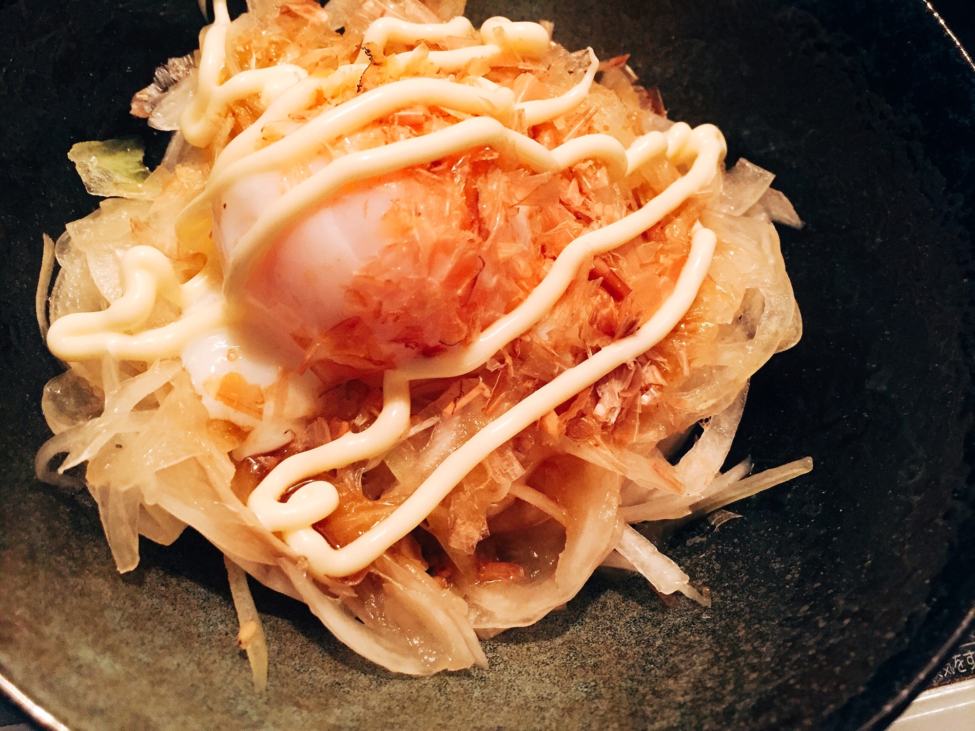 温玉のせ♡オニオンスライス