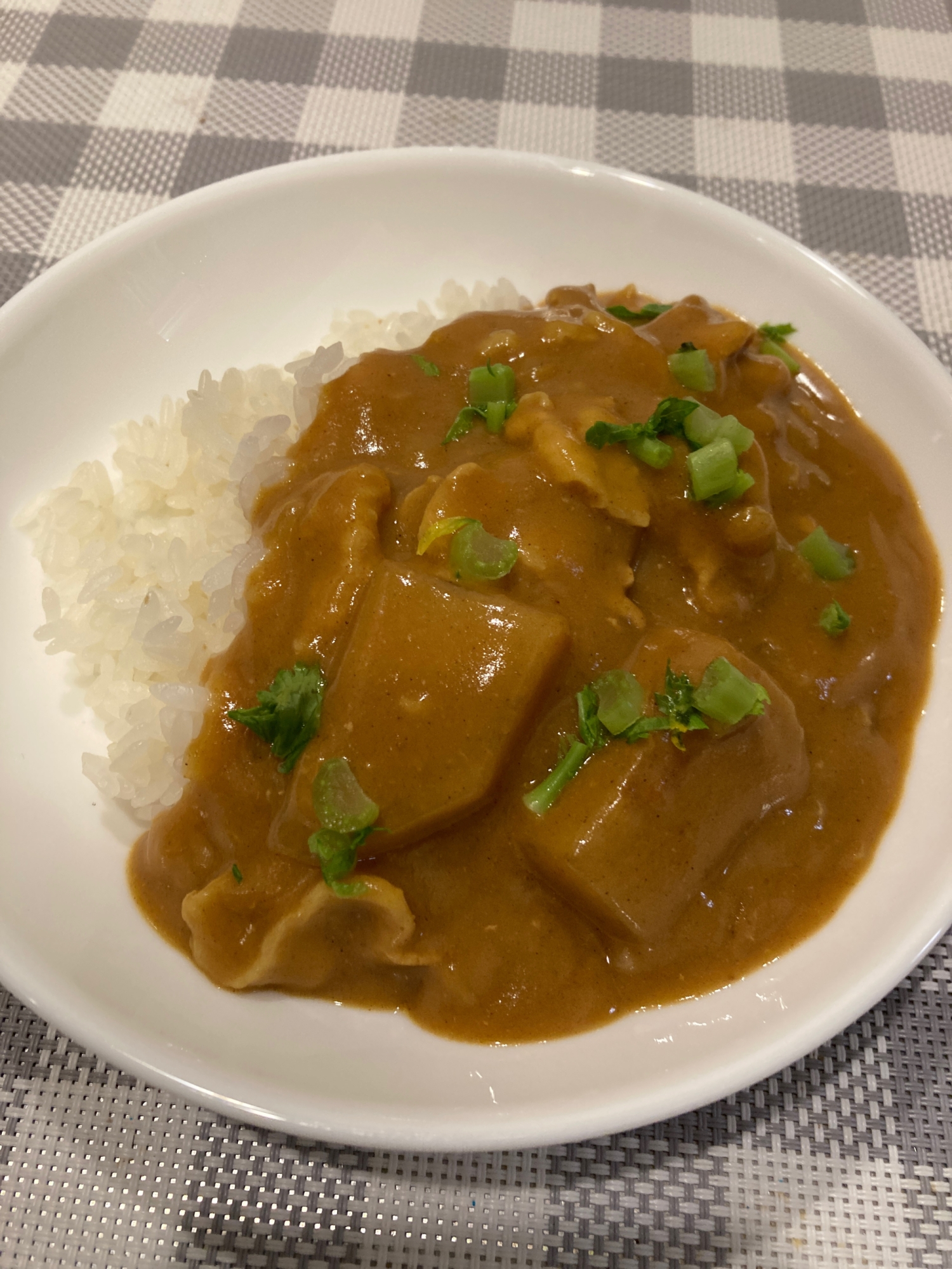 和風☆豚バラ大根カレー♪