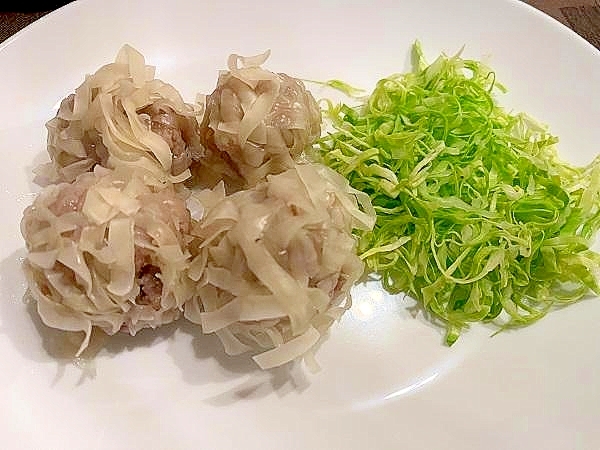 餃子の皮でブタホタテトリシウマイ