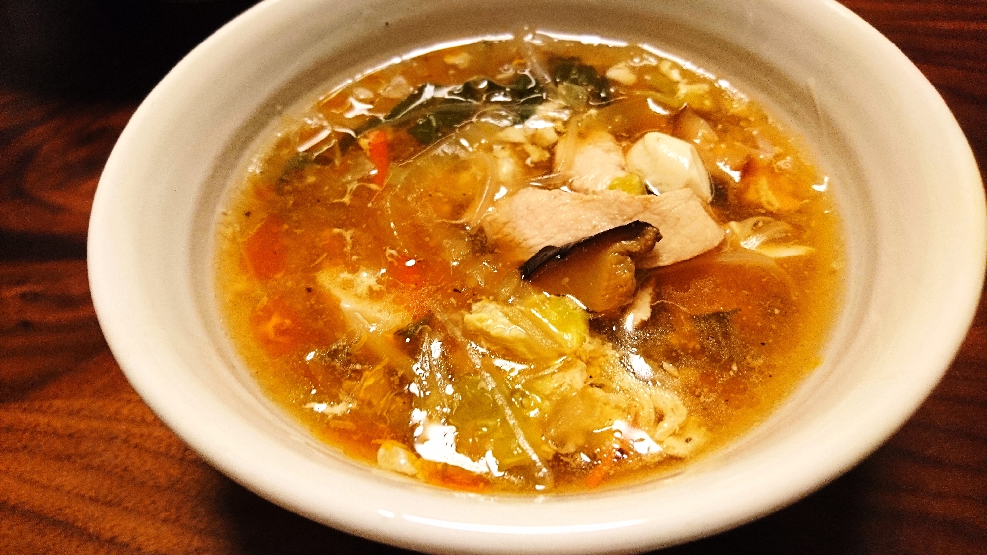 本格!酸辣湯(サンラータン)