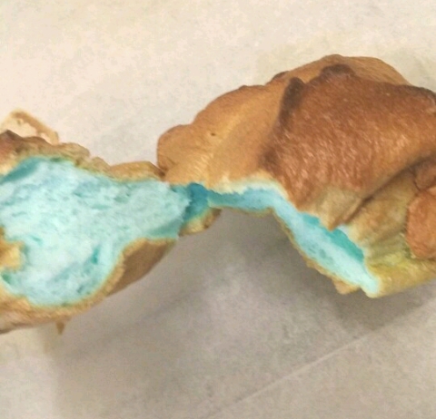簡単 チョコミント雲パン レシピ 作り方 By こまやま 楽天レシピ