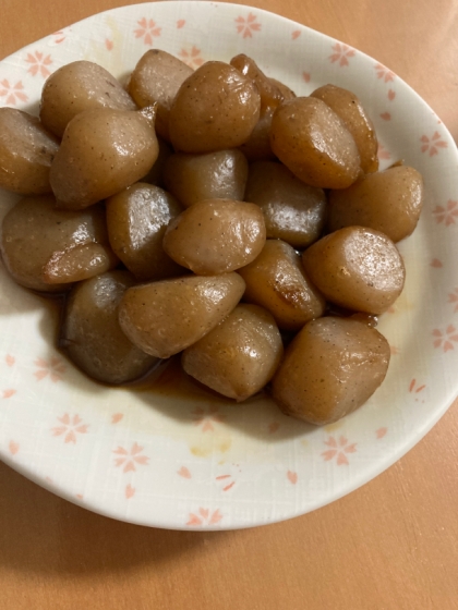 美味しいよ～♪我が家の“玉こんにゃくの炒り煮”