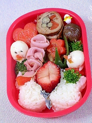 幼稚園のお弁当 ひよこちゃんとお花畑弁当 レシピ 作り方 By ももちゃn 楽天レシピ 幼稚園のお弁当 ひよこちゃんとお花畑弁当 レシピ 作り方 By ももちゃn 楽天レシピ