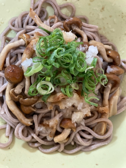 納豆おろし蕎麦