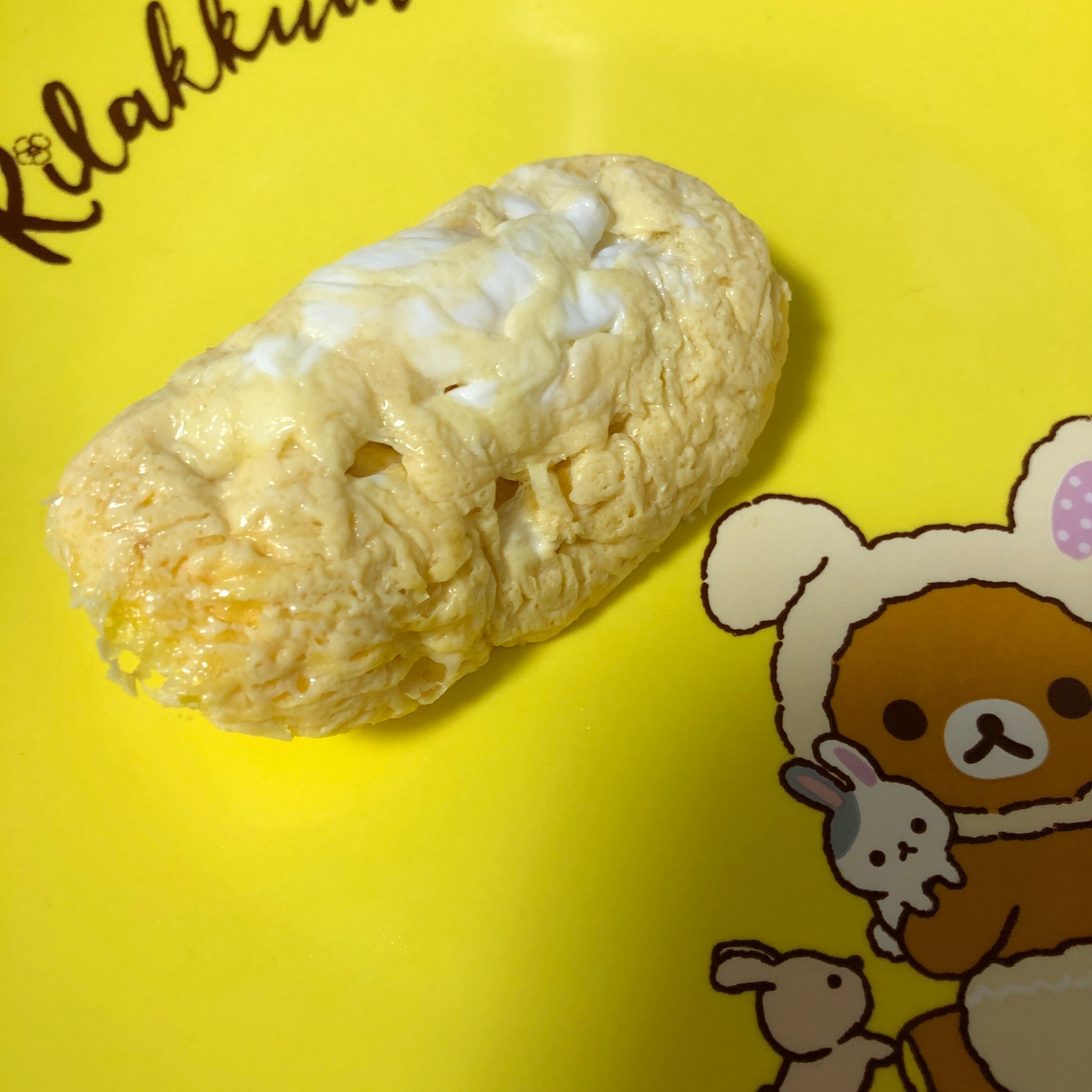 レンジでオムレツ