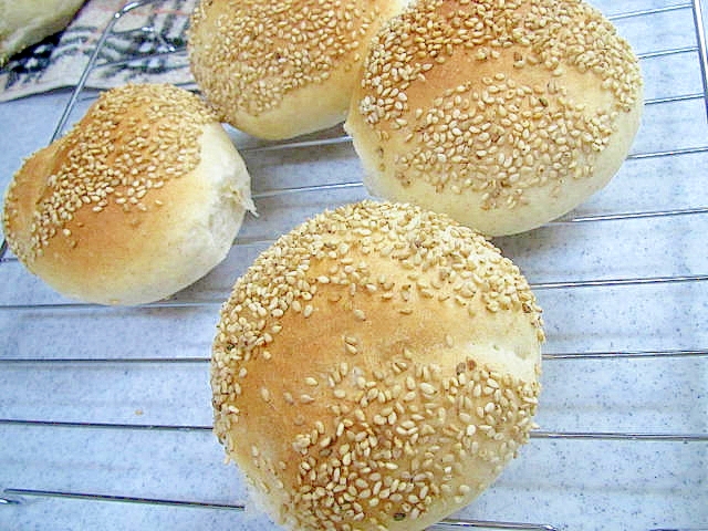 HB～全粒粉20％の胡麻パン（初心者用）