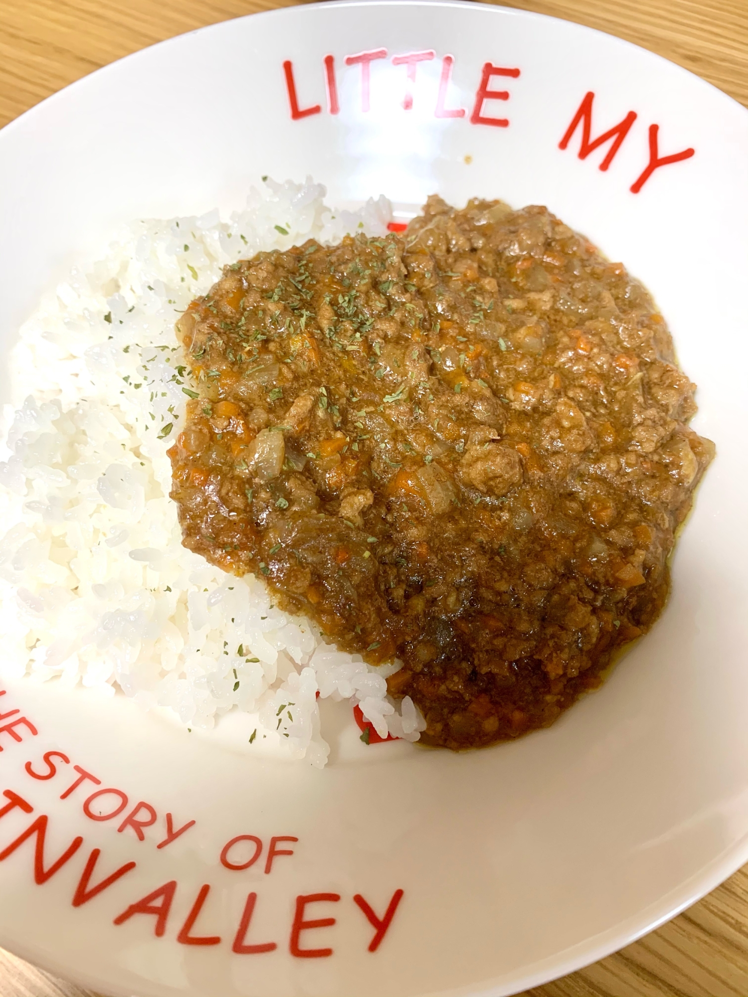 ＊レンチン簡単キーマカレー＊