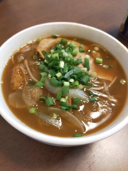 椎茸⇒油揚げにチェンジして作ってみました。カレーそばは初めて作ったのですが、またリピートしたいです！ごちそうさまでした。