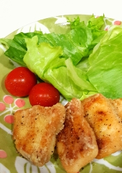 離乳食完了期 手づかみ食べに 簡単 カジキの唐揚げ レシピ 作り方 By ポニポニ2323 楽天レシピ