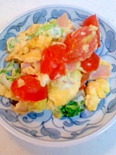 ほうれん草とトマトのたまご炒め レシピ 作り方 By ジョンとポーク 楽天レシピ ほうれん草とトマトのたまご炒め レシピ 作り方 By ジョンとポーク 楽天レシピ