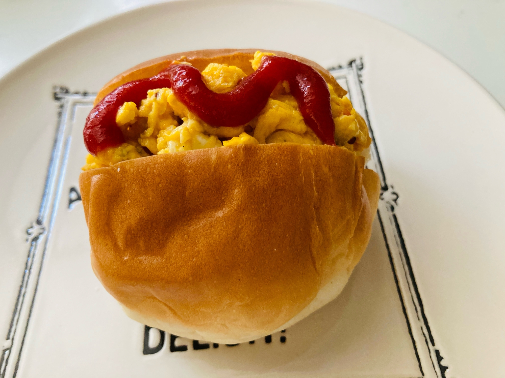 子ども喜ぶ·͜· ᕷオムレツパン