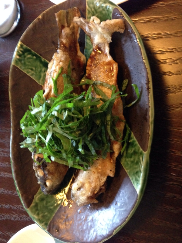 アユのから揚げポン酢風味