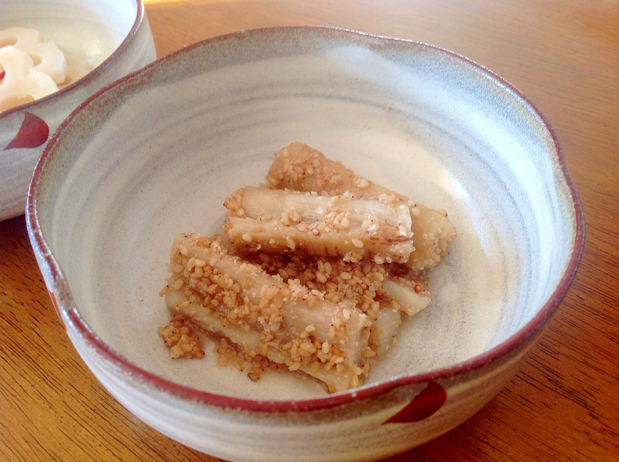 おせち料理にもう一品！たたき牛蒡の酢の物