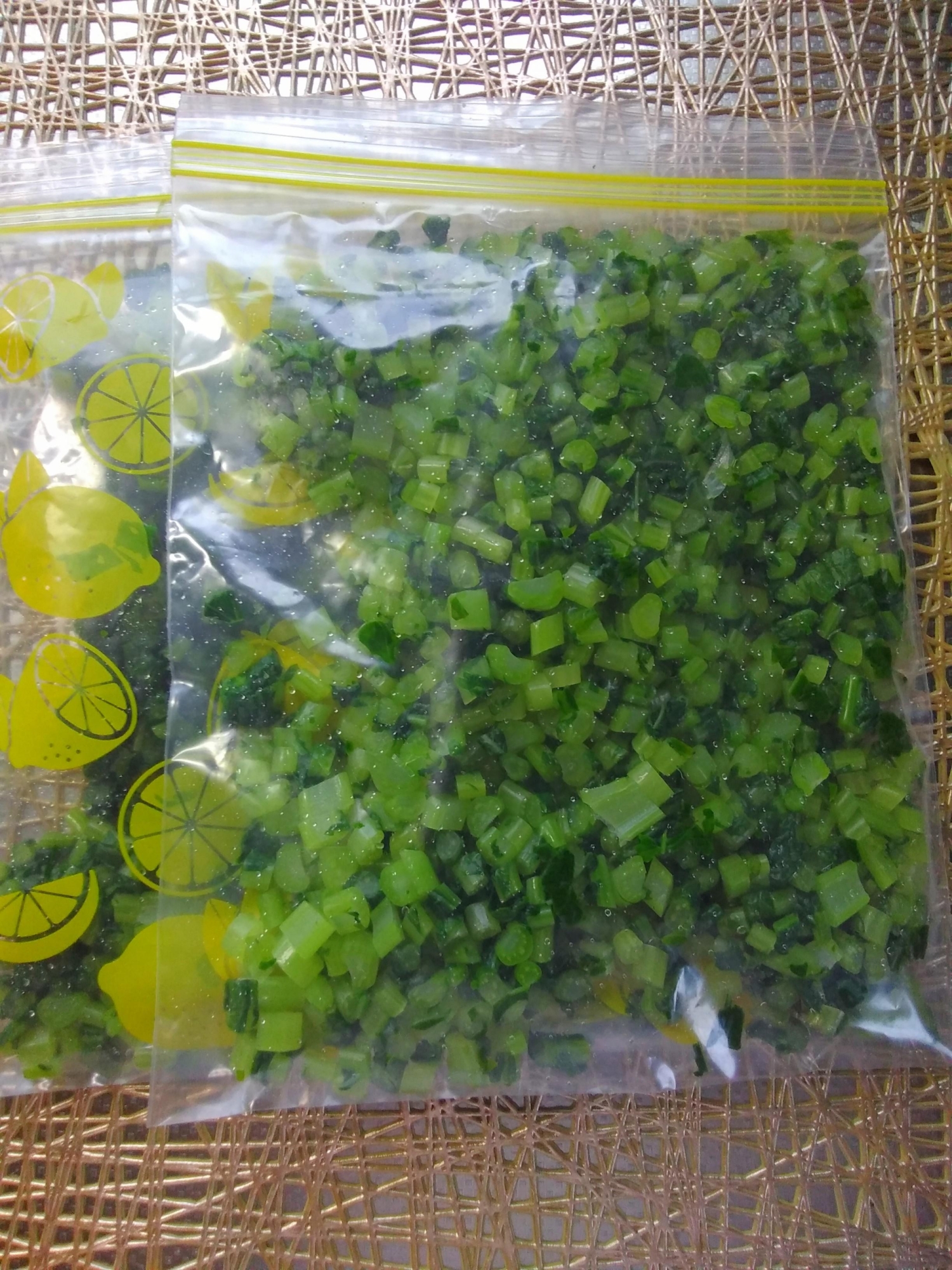 1ヶ月持ちます☆大根の葉の冷凍保存