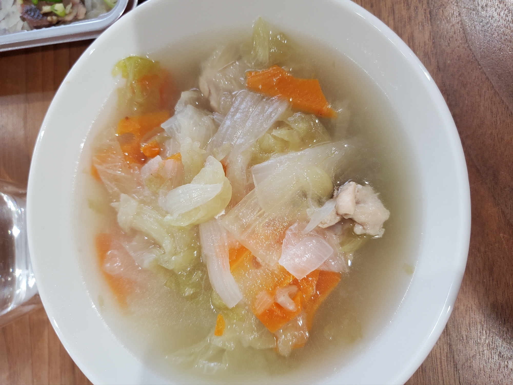手羽元と野菜のスープ