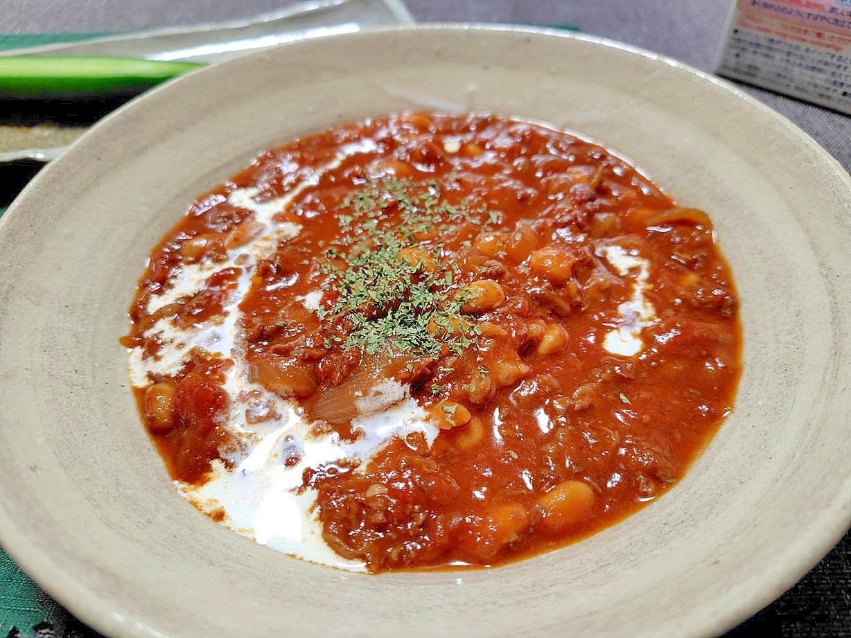 大豆入りハッシュドビーフ