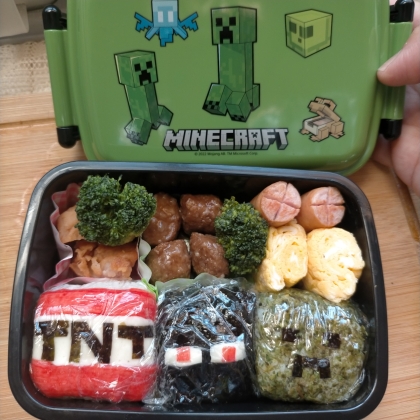 マイクラのキャラ弁