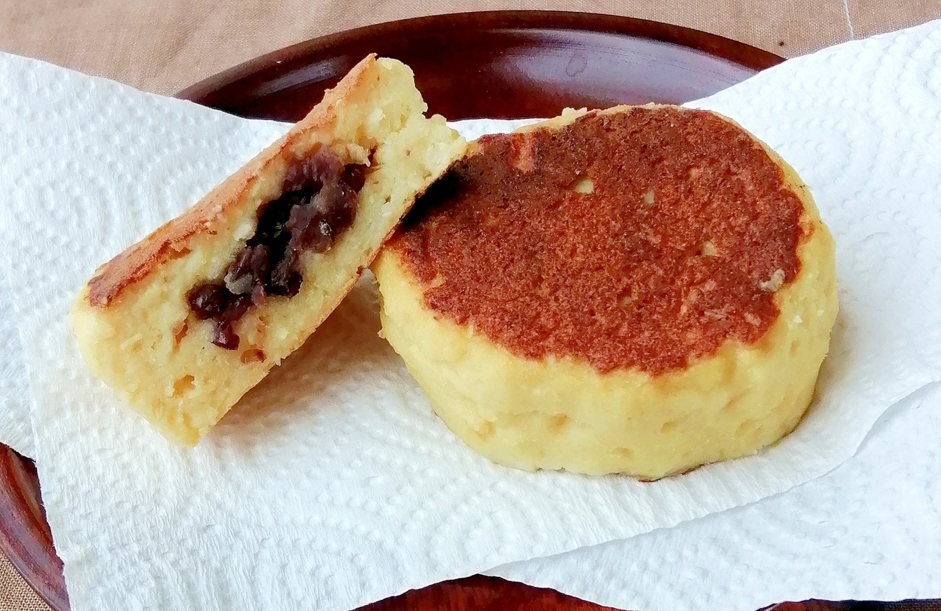 おからと豆腐の大判焼き風♡低糖質&グルテンフリー♡