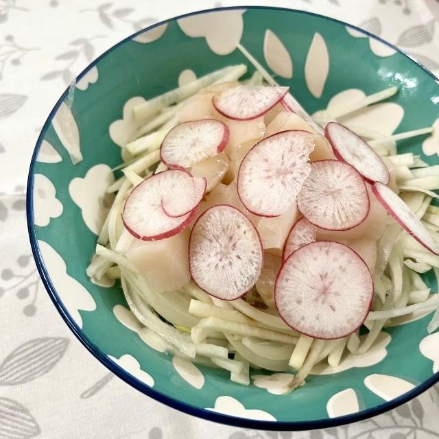 ホタテオニオンサラダ