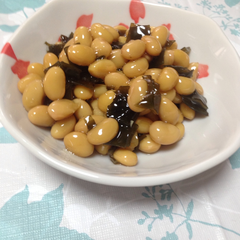 蜂蜜入り(*^^*)昆布豆★★