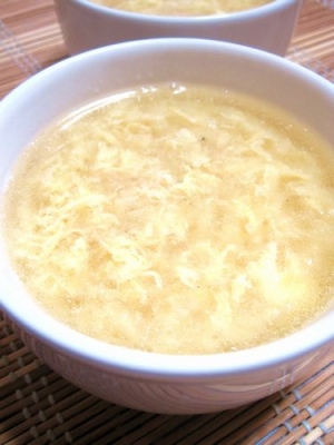 かきたまツナの中華スープ