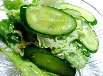 レタスにさっぱり塩麹ドレッシング