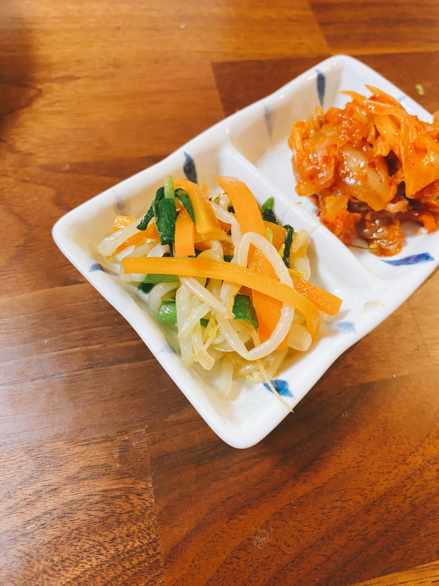 にんじんニラもやしのナムル