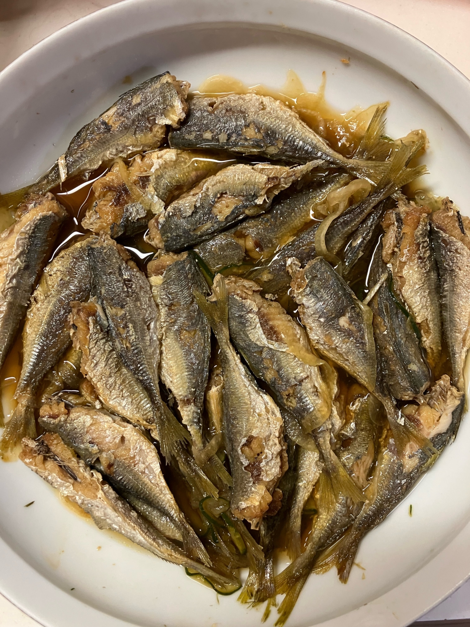 240円の豆アジで素揚げ南蛮大量作り置き!