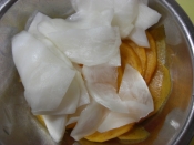 柿とかぶのなます レシピ 作り方 By Tukuyo93 楽天レシピ