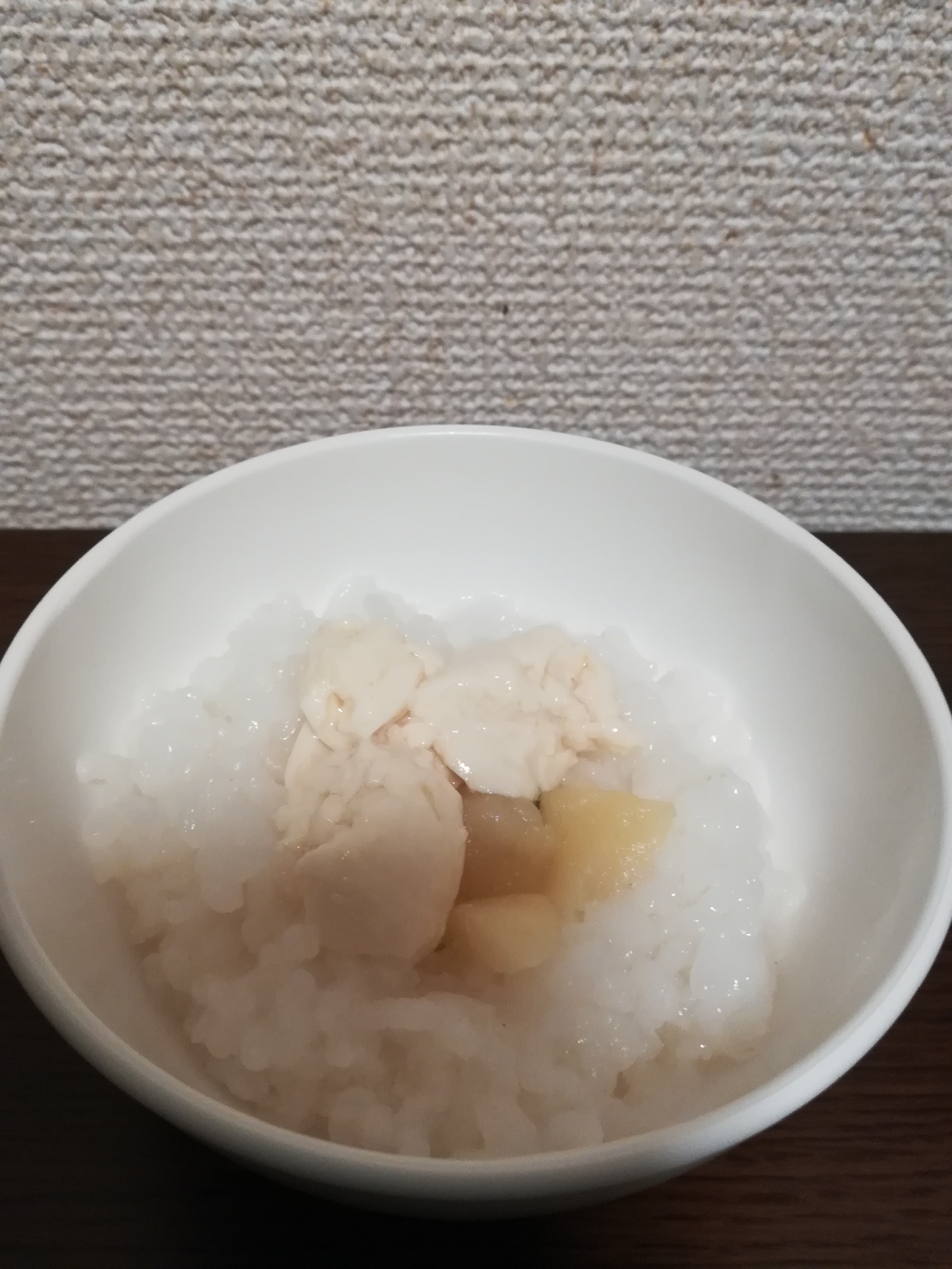離乳食★里芋と豆腐粥