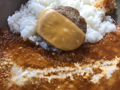 簡単ハンバーグカレー