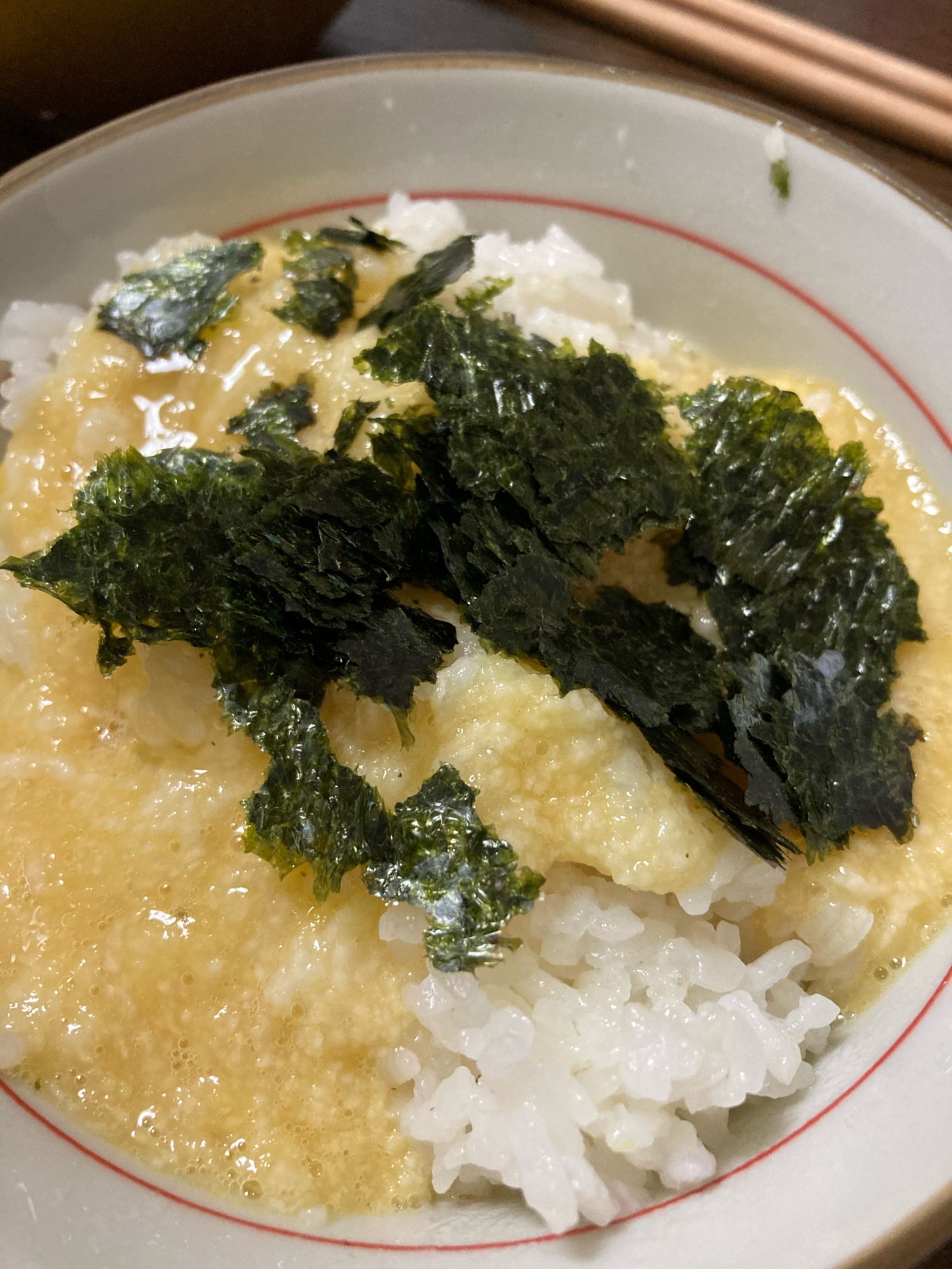 とろろ海苔ご飯