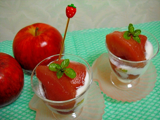 毎日食べたくなる りんごのワイン煮 レシピ 作り方 By えびちり君 楽天レシピ