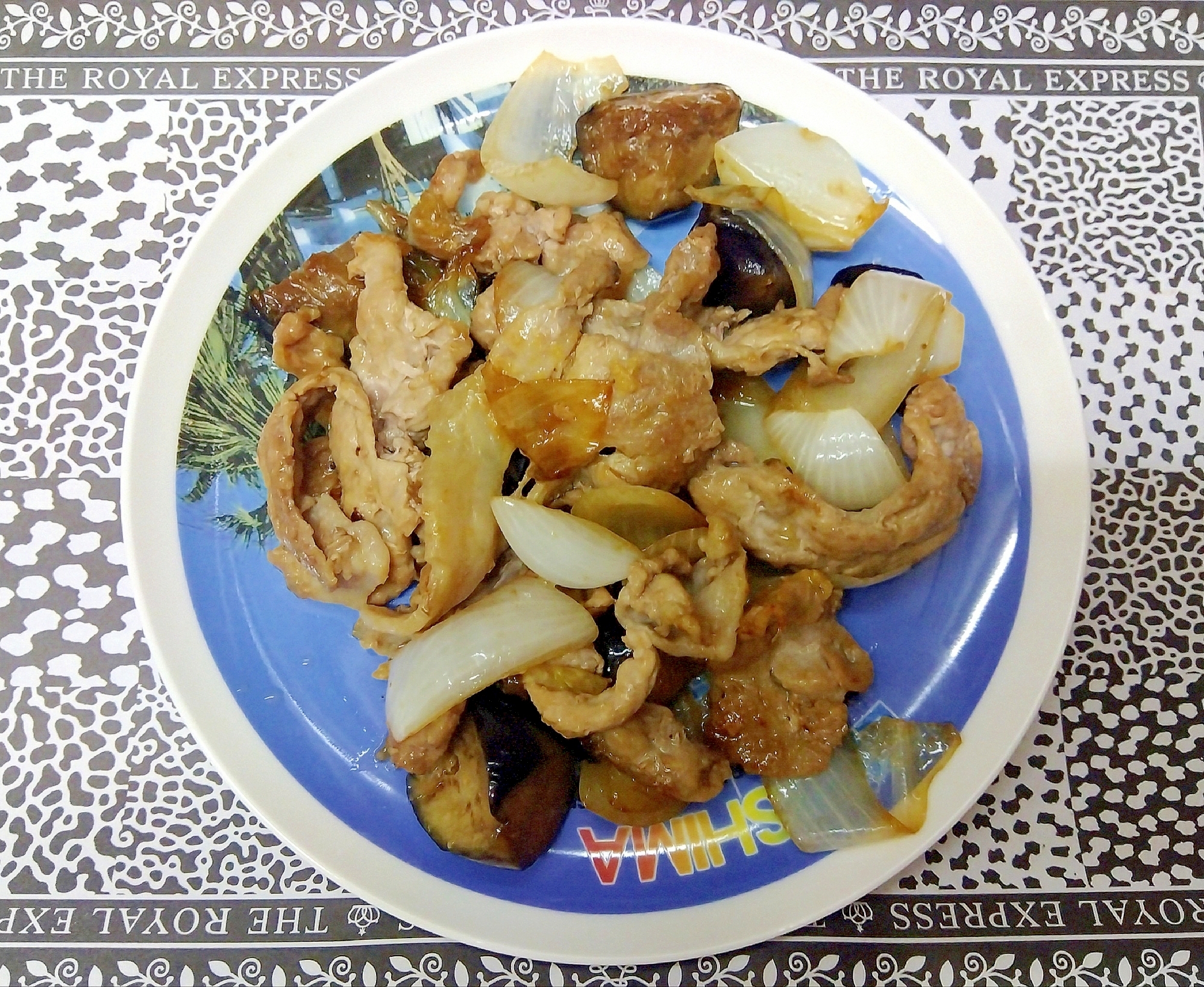 豚肉の生姜焼きその2