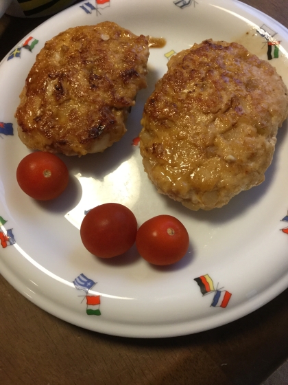 ひき肉が安かったので作りました！和風の味付けで美味しかったです♪