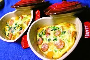 冷蔵庫にあるお野菜で簡単☆キッシュ