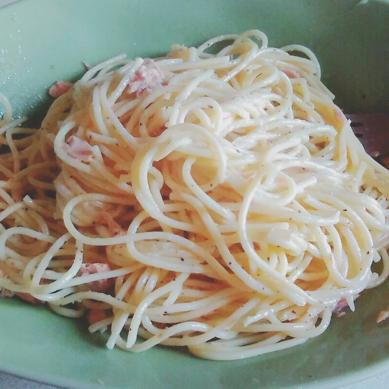 混ぜるだけ♪ツナマヨパスタ