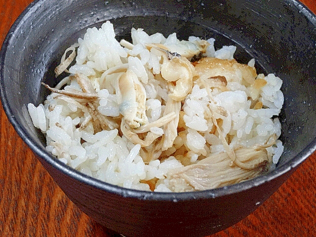 冷凍ならいつでも簡単♪　「ハマグリご飯」