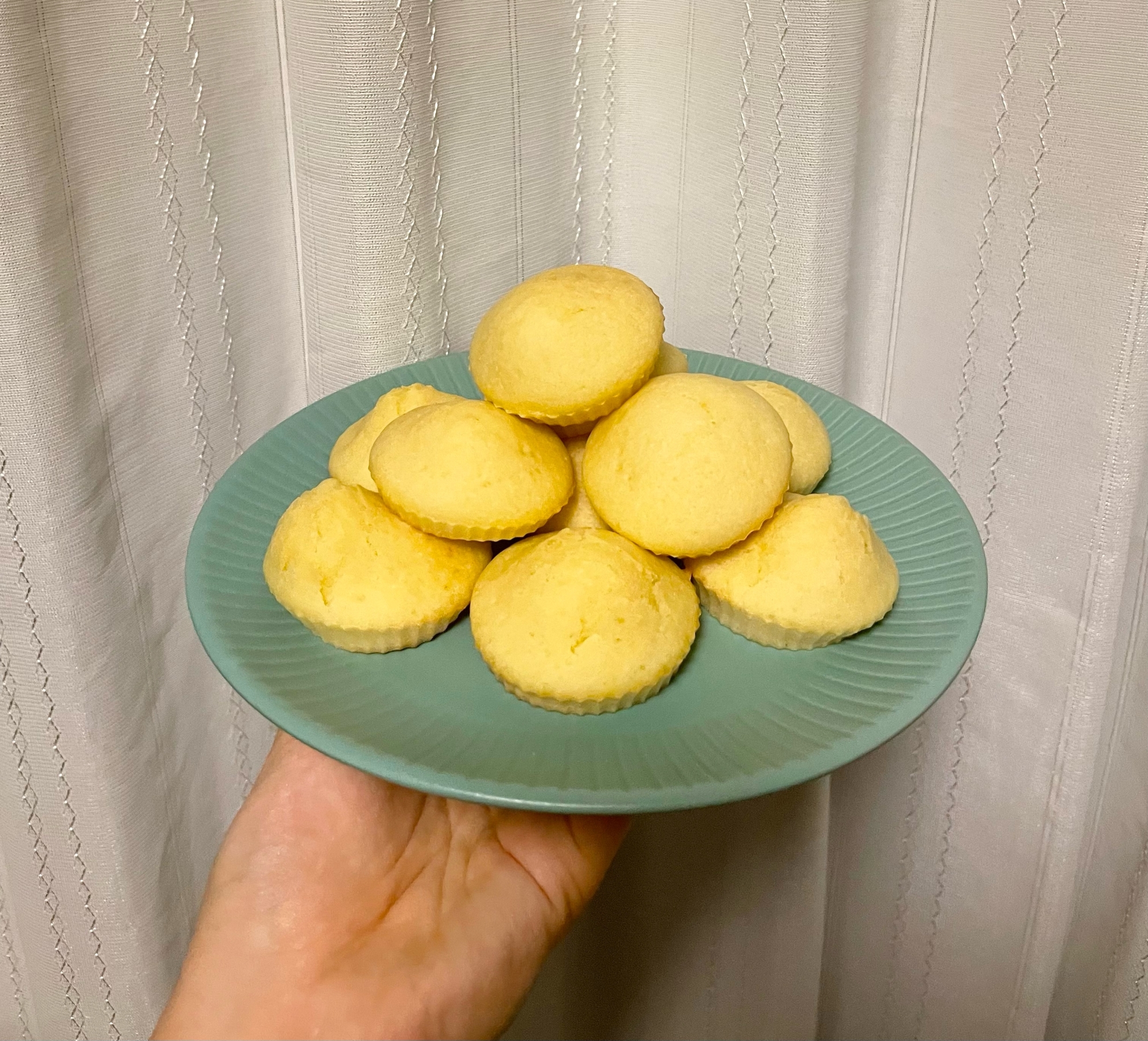 ひとくちで食べやすいミニパンケーキ