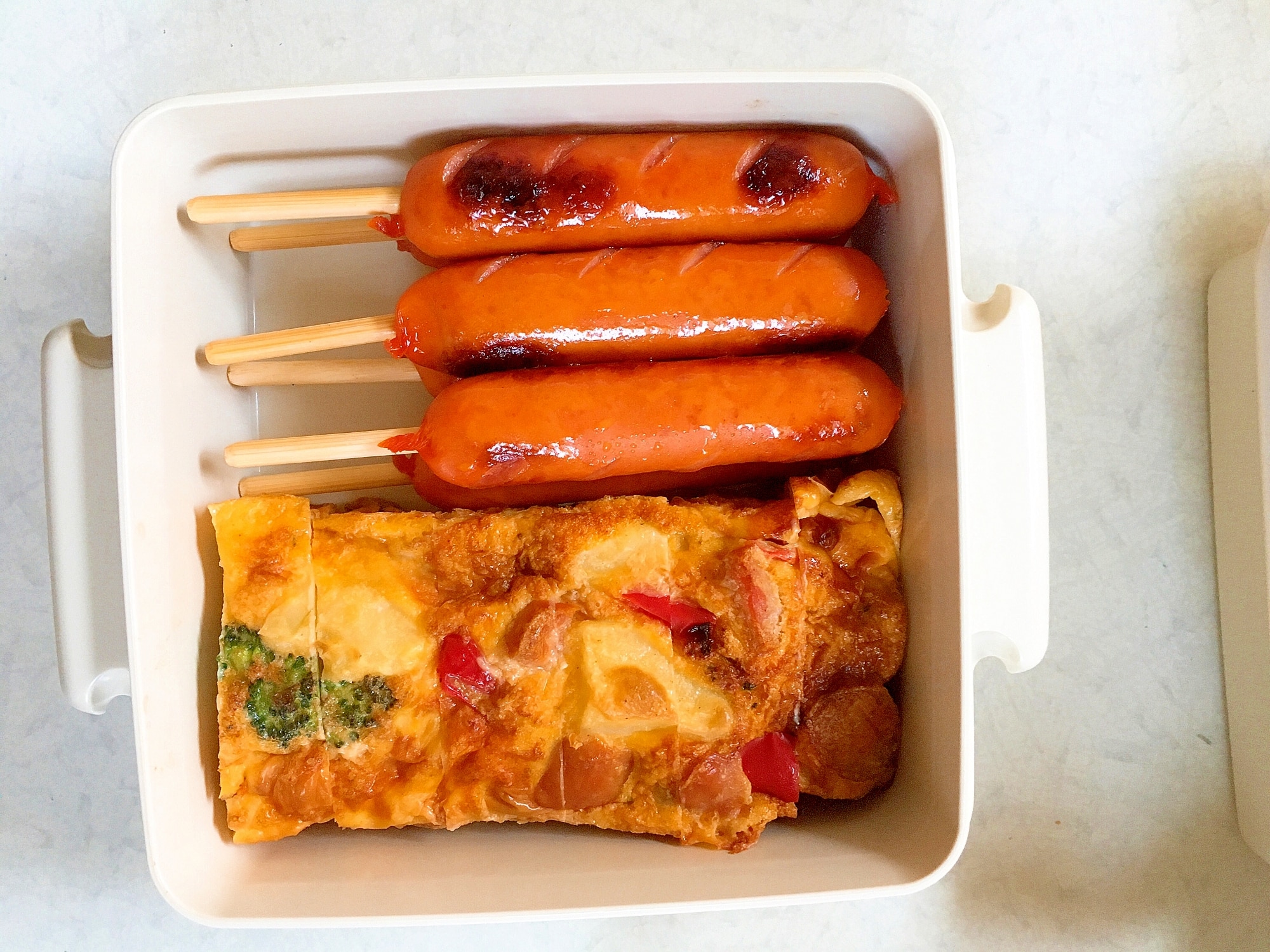 運動会のお弁当用 キッシュ風卵焼き レシピ 作り方 By Minori Rio 楽天レシピ